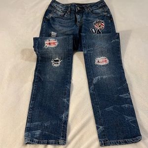 Justice Girls Pattern Jeans